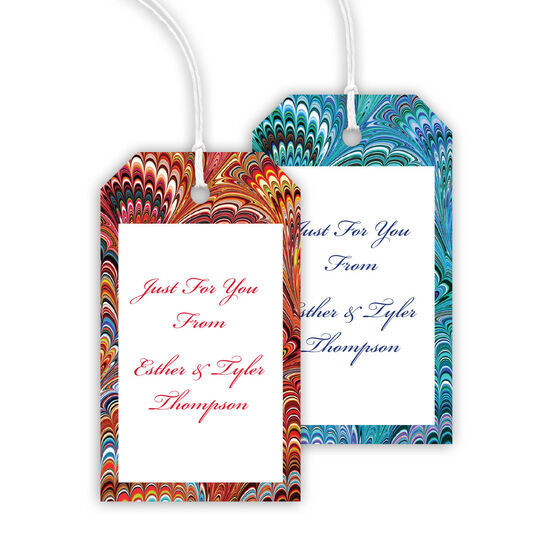 Marble Hanging Gift Tags
